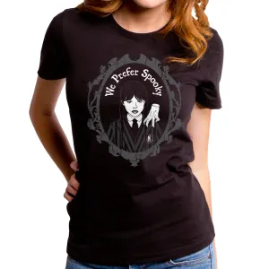 Wednesday - I Prefer Spooky Frame Women's T-Shirt