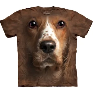 Welsh Springer Spaniel Face Kids T-Shirt