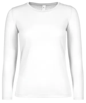 White* - B&C #E150 long sleeve /women