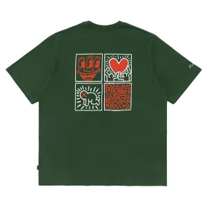 x Keith Haring Pocket Tee Green - AW24